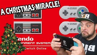 A Nintendo Switch Online Holiday MIRACLE! NEW NES And SNES Games!