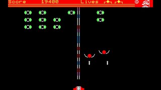 Sharp MZ-700 Game: Galactic Invaders (1983)