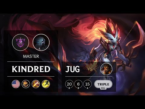 Kindred Jungle vs Jarvan IV - NA Master Patch 9.6