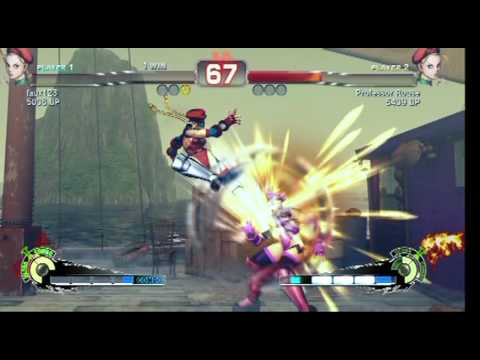 SSF4 Cammy only Tourny (Faux123 vs Professor Rouse, Geoff the Hero)