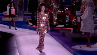 Irina Shayk, Kaia Gerber, Bella Hadid and more on the runway for the Moschino Show