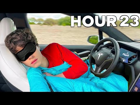 Tesla Autopilot For 24 Hours!
