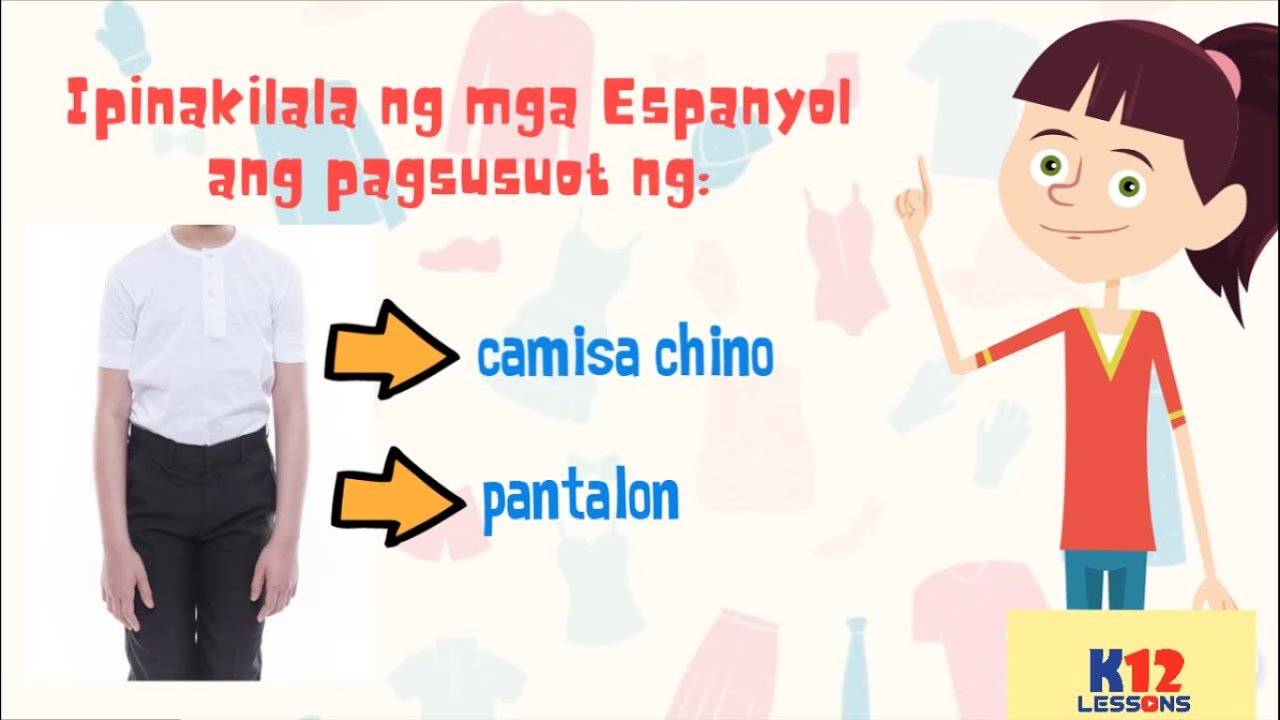 AP5 Unit 3 Aralin 12 - Pananamit, Palamuti at Pagpapangalan