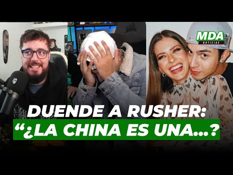 La PICANTE PREGUNTA del DUENDE a RUSHER sobre la CHINA SUÁREZ