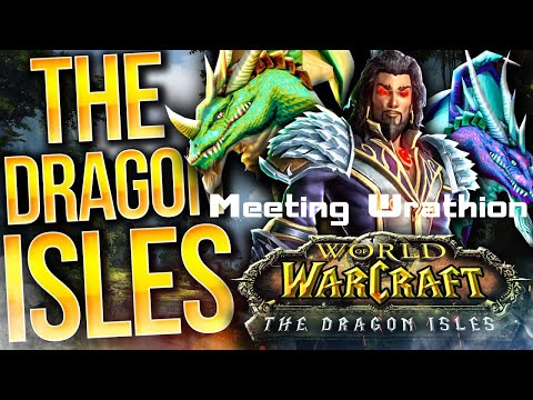 Dragon Isles Intro | The  Horde & Alliance Meeting Wrathion