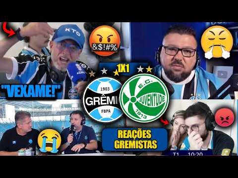 REAÇÕES dos GREMISTAS - GRÊMIO 1x1 JUVENTUDE - GAUCHÃO 2026 - REACT VAMOS RIR DO FARID!