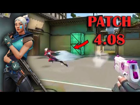 Jett Dash Nerf in Action - Patch 4.08 - Valorant