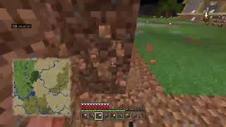 [マイクラ]　整地する、そして建設する男