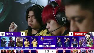 激アツ！M6世界大会のリベンジマッチ！ ONICPH vs TLID GAME1| Snapdragon Mobile Challenge【モバイルレジェンド/Mobile Legends】