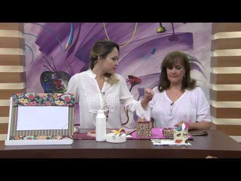 Mulher.com 12/11/2014 - Risque Rabisque em Cartonagem por Monica Quirino - Parte 2