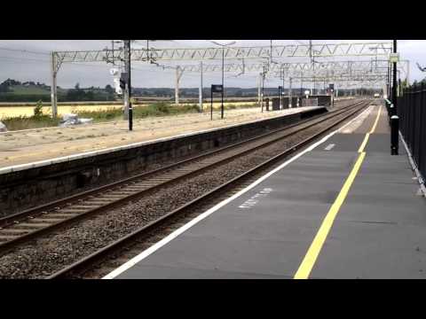 DRS Class 66 66434 Passes Cheddington On The Tesco Train Bound For Purfleet Deep Wtr Wf (Flt)