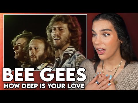 WHAT A PRECIOUS SONG!! First Time Reaction to Bee Gees - "How Deep Is Your Love"