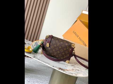 Louis Vuitton Getaway Side Trunk Medium M28569 Monogram Inspired Handbag