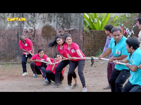 कैसे हार कर भी जीत गई Karishma Singh रस्सा खींच के खेल में पुरुष पुलिस वालो से || Maddam Sir Ep.107