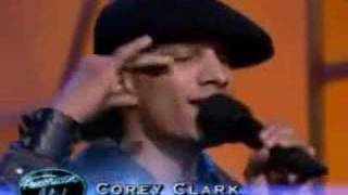 Corey Clark kiss from a rose