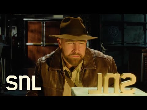 Travis Kelce Channels His Inner Indiana Jones - SNL