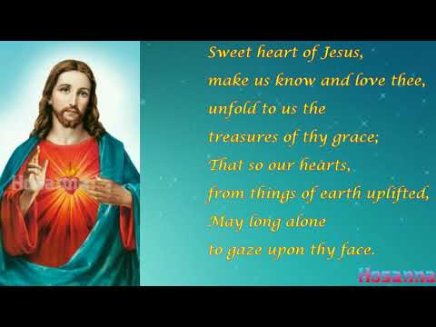 Sweet Heart of Jesus Hymn with Lyrics by James Kilbane