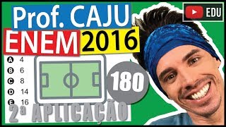 [ENEM 2016 2Ap] 180 📓 REGRA DE TRÊS Um clube tem um campo de futebol com área total de 8 000 m2