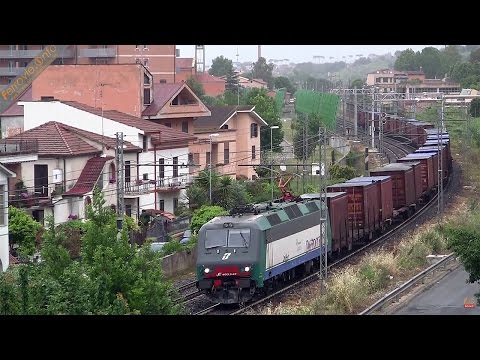 E.405.042 in transito a Monterotondo - E.405.042 running in Monterotondo