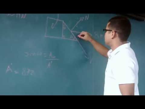 TENSÕES EM UM PLANO INCLINADO