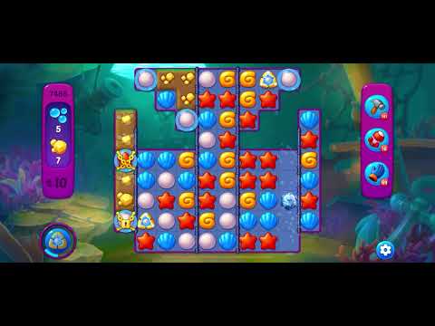 Fishdom Super Hard level 7466 no boosters フィッシュダム