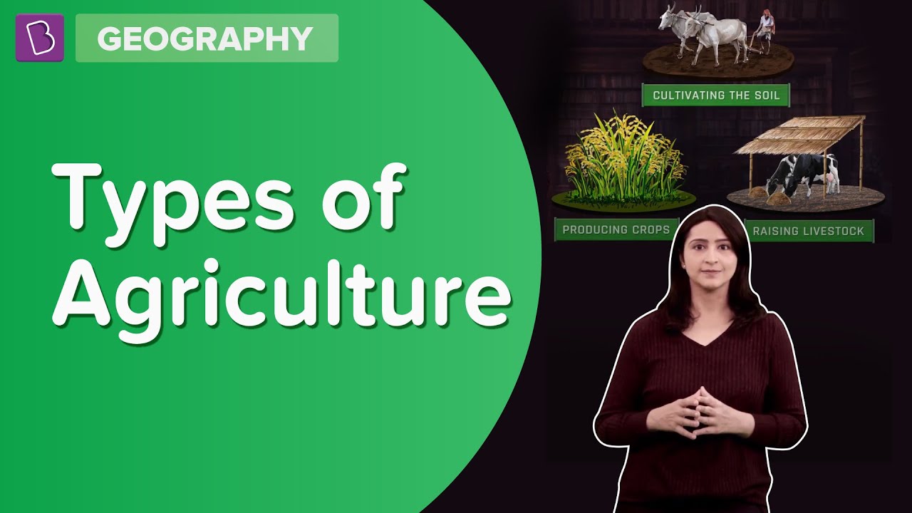 Types Of Agriculture | Class 6 - Geography | Learn With BYJU'S