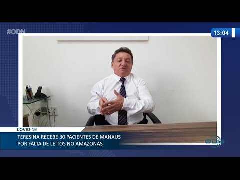 Teresina recebe 30 pacientes de Manaus por falta de leitos no Amazonas 14 01 2021