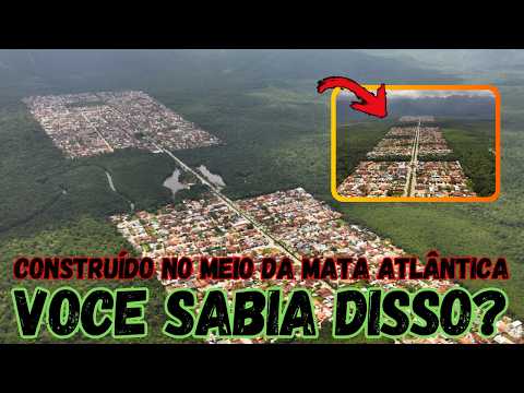 DRONE REVELA BAIRRO GIGANTE DENTRO DA MATA ATLÂNTICA