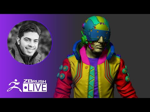 ZBrush Guides: Create a Cyberpunk Character #withme! - Pablo Muñoz Gómez - ZBrush 2021.5