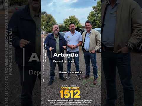 Em Virmond, ao lado do prefeito Fernando Mierzva!