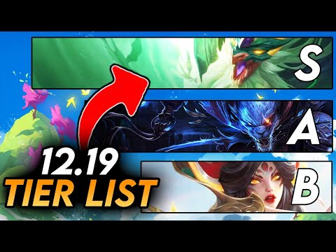 THE BEST COMPS OF PATCH 12.19 - TIER LIST | Teamfight Tactics TFT Guide