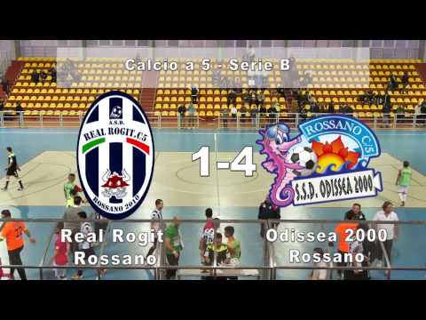 Sintesi :Real Rogit -Odissea 2000 (Campionato Calcio A5 Serie B 2016/2017)