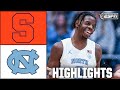 Syracuse Orange Vs North Carolina Tar Heels Full Game Highlights ESPN College Basketball