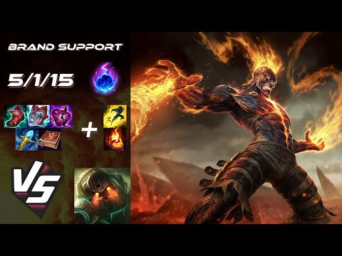 SUPPORT Brand vs Nautilus - EU Challenger Patch 14.14
