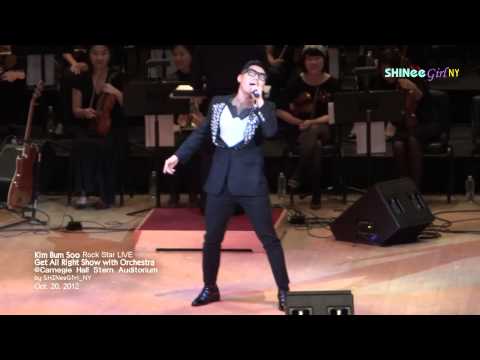 김범수 Kim Bum Soo - Rock Star @ 뉴욕 카네기홀 콘서트 121020