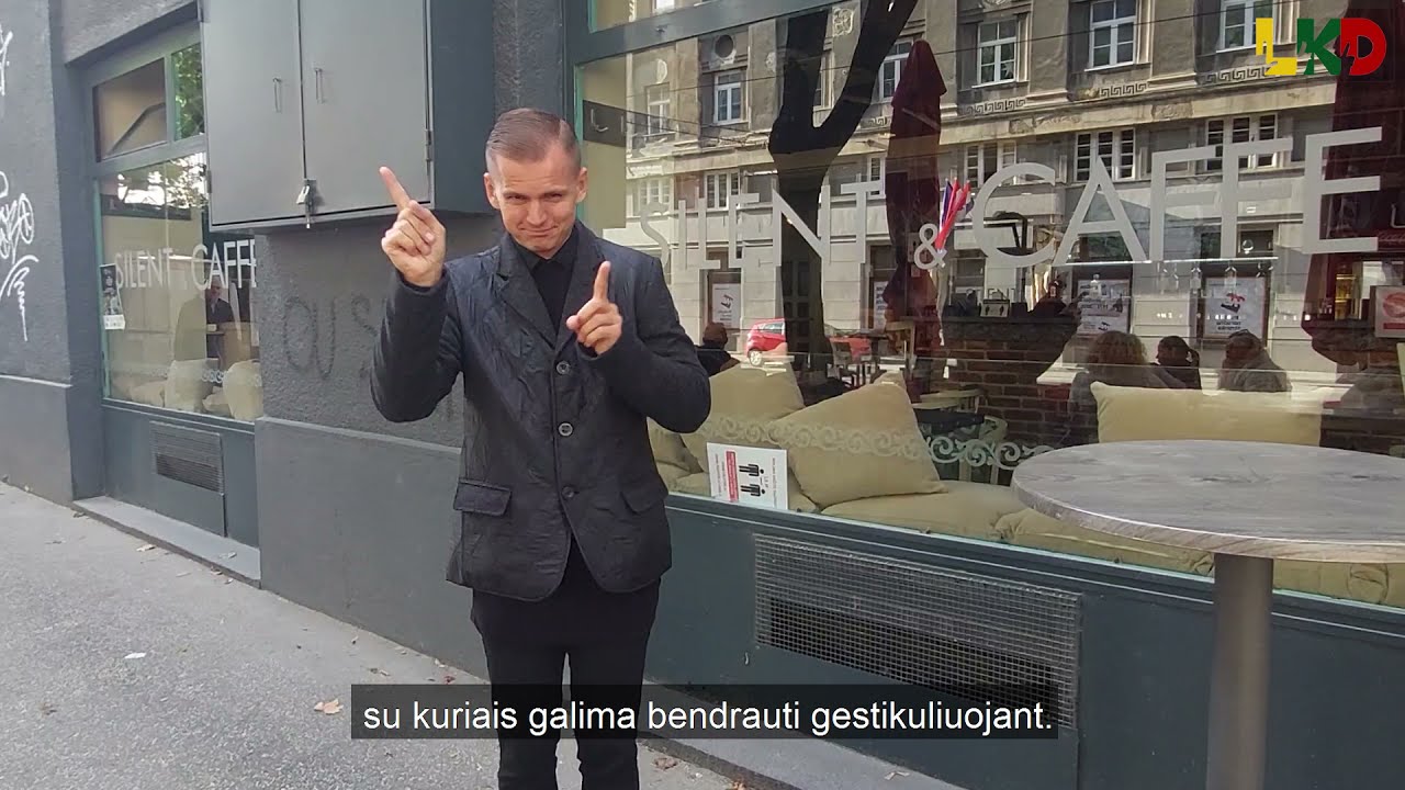 Kurčiųjų kavinė Zagrebe