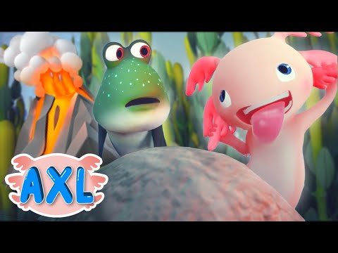 Axl and Skippy Friendship - Lets Visit Salamandus Grove - Axl's Underwater Adventures