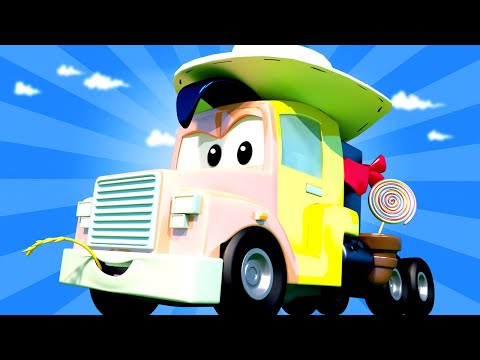 Auto garaža za djecu -  SUPERKAMION Carl je LUCKY LUKE - Tomova Lakirnica u Auto Gradu