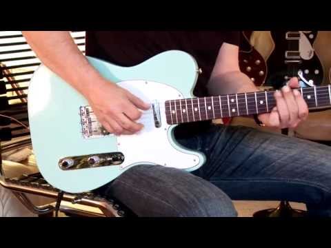 2009 Fender Telecaster Custom Shop '63 NOS, Daphne Blue, Part1