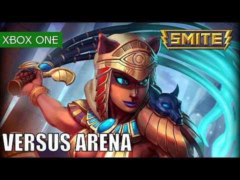 SMITE Gameplay Xbox One Arena Versus as Bastet - Got some new scratching posts