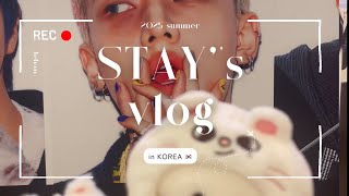 【STAY vlog】サノクでカムバ渡韓🇰🇷！Hip hip hooray💙燃え尽きた4日間💙💙💙💙
