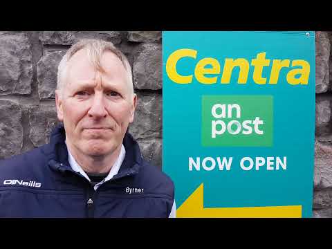 Rathwire Post Office and Centra store / John introduces the #bussessions #raydolan #FMIM