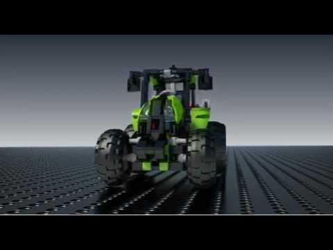 Vidéo LEGO Technic 9393 : Le tracteur