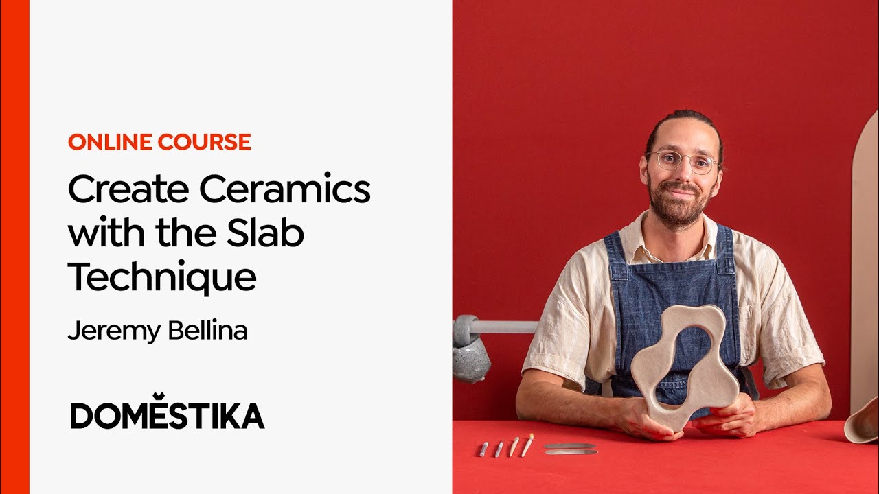Creating Ceramics with the Slab Technique - Course by Jeremy Bellina | Domestika English