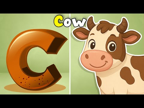 Farm ABC Song for Kids | Learn the Alphabet with Farm Animals | Spectacular Lara