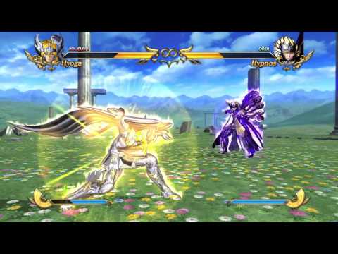 Hyoga God Cloth vs Hypnos - Saint Seiya Soldier's Soul
