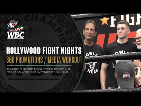 Hollywood Fight Nights, March 17 card