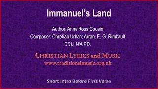 Immanuel's Land - Hymn Lyrics & Music