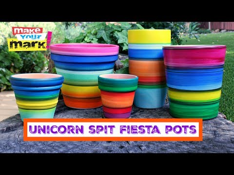 Unicorn Spit Fiesta Pots