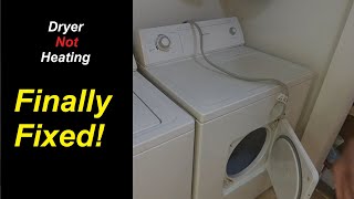 Dryer Won't Heat and Keeps Burning Out Heat Elements - Finally Fixed!